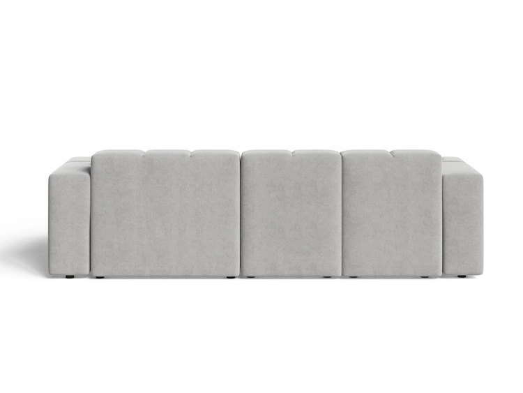 Ecksofa L-Form Rechts Moderne Ecksofa Loopo Grau