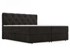 Boxspringbett mit Bettkasten 180x200 Napoli Anthrazit