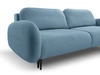 Schlafsofa mit Bettfunktion und Bettkasten Alta Blau