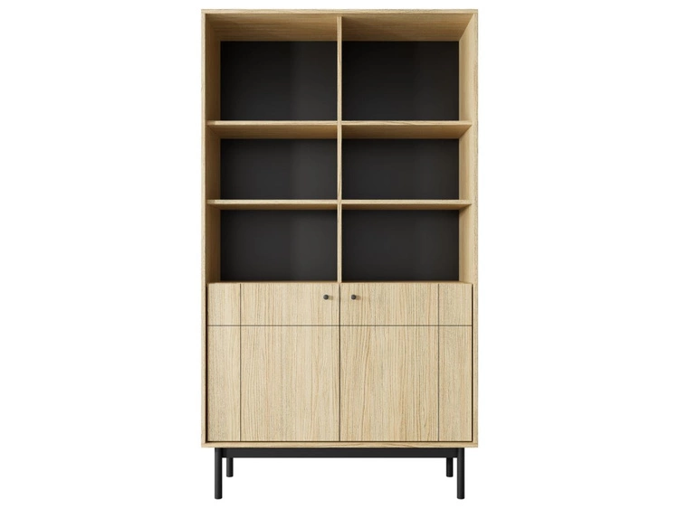 Regal mit Türen Julio Linea Eiche