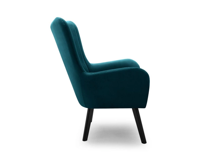 Sessel auf Holzbeinen Ceres Türkis