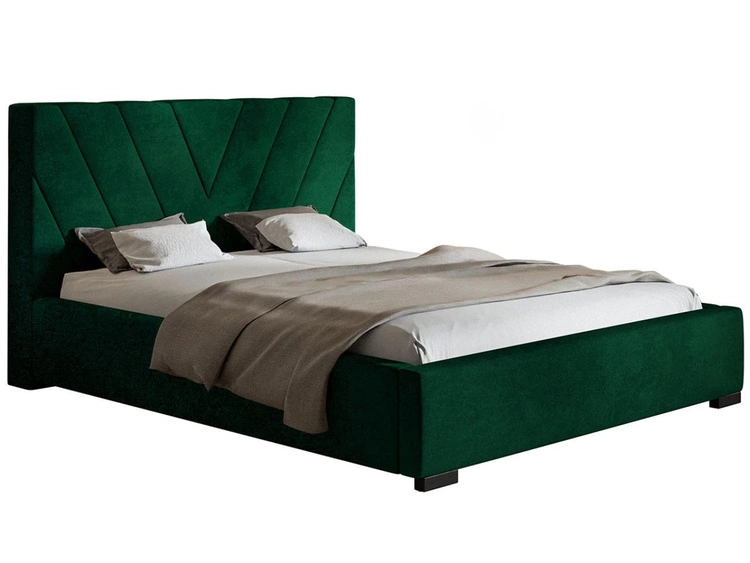 Polsterbett mit Bettkasten und Lattenrost 180x200 Tivoli Dunkelblau