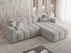 Ecksofa L-Form Rechts Nork Grau
