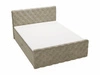Boxspringbett mit Bettkasten 120x200 Lunaris Hellbraun