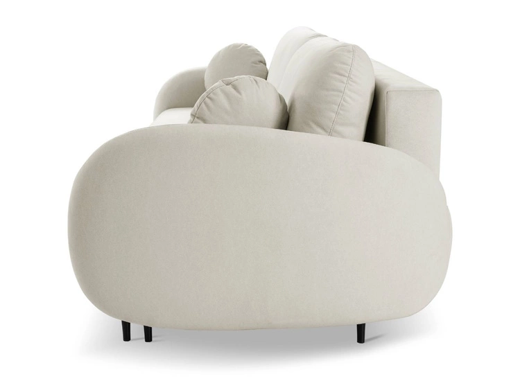 Schlafsofa mit Bettfunktion und Bettkasten Alta Hellgrau