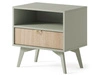 Nachttisch mit Schublade Modena Grün