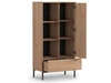 Regal mit Schublade und Türen Soroko Hickory