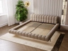 Polsterbett mit Lattenrost 140x200 Imagine Braun
