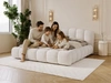 Polsterbett mit Stauraum und Lattenrost 180x200 Cloud Soft Beige