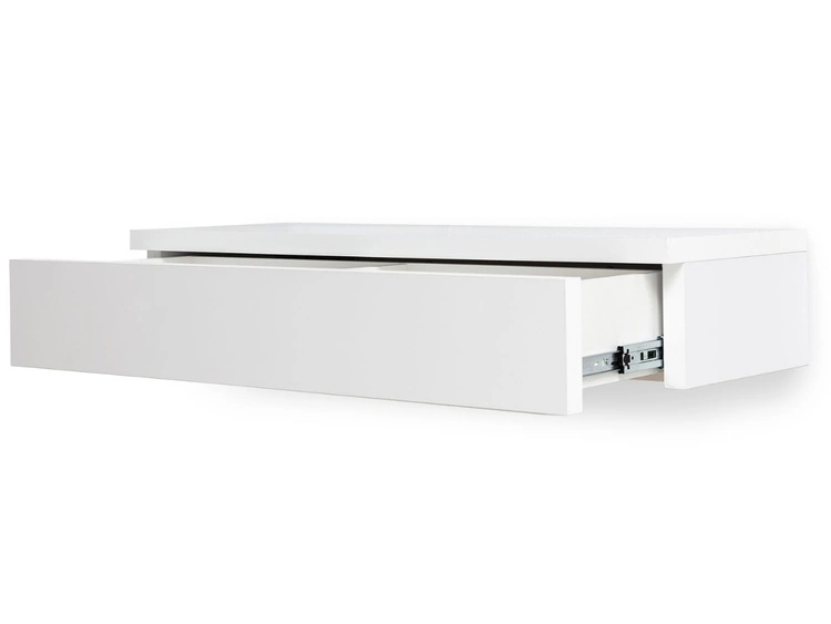 Hängender Schminktisch Nusco Weiß Glanz