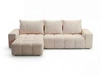 Ecksofa L-Form mit Schlaffunktion und Bettkasten Bresso Beige