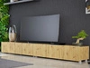 Set mit zwei TV-Lowboard mit Türen 150 cm Kioto Artisan Eiche