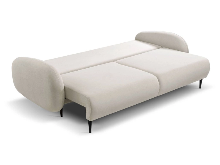 Schlafsofa mit Bettfunktion und Bettkasten Alta Hellgrau