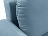 Schlafsofa mit Bettfunktion und Bettkasten Alta Blau