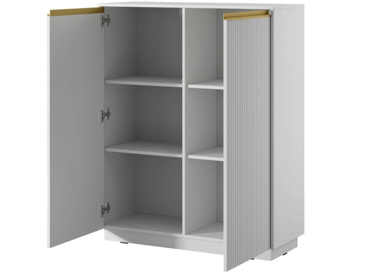 Türkommode Hoch Roland Weiß