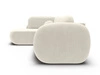 Ecksofa mit Schlaffunktion und Bettkasten Links Carino Creme