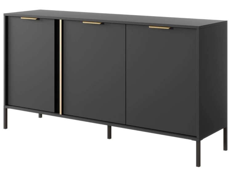 Wohnzimmermöbel-Set 2 Drino Anthrazit