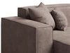 Ecksofa L-Form Links Arizona Braun