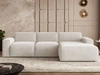 Ecksofa L-Form Rechts Lavia Hellbeige