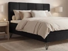 Boxspringbett mit Bettkasten 140x200 Vendi Schwarz