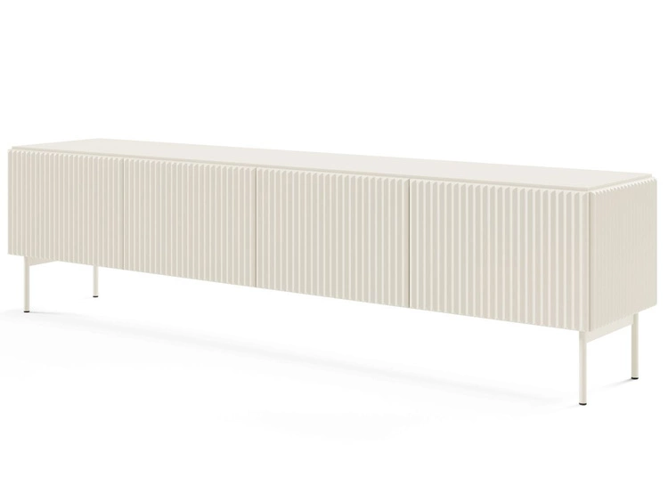 TV-Lowboard mit vier Türen Qualita Kaschmir