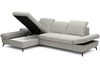Ecksofa L-Form Links mit Schlaffunktion und Bettkasten Hannover Beige