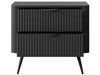 Nachtschrank Latina Schwarz