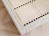 Polsterbett mit Bettkasten und Lattenrost 120x200 Barbados Creme