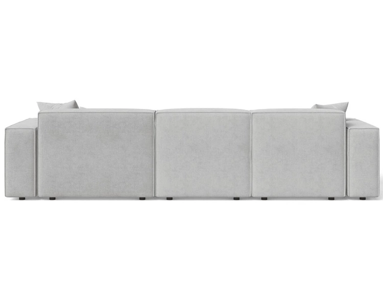 Ecksofa L-Form Rechts Arizona Grau