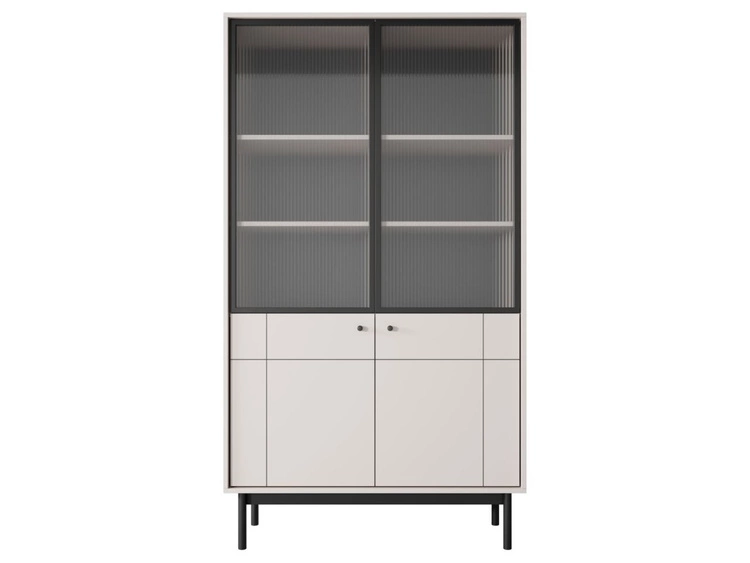 Vitrinenschrank Julio Cashmere