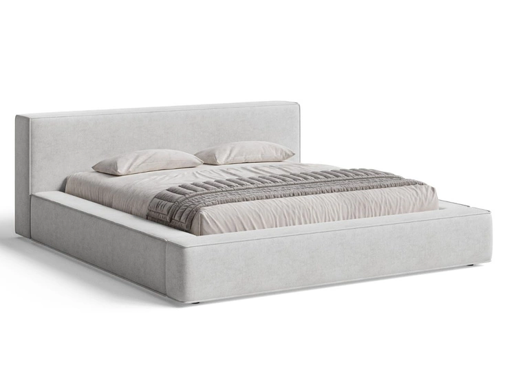 Polsterbett mit Bettkasten und Lattenrost 180x200 Mali Blau