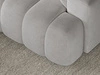 Ecksofa L-Form Links mit Schlaffunktion und Bettkasten Caleo Hellgrau