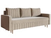 Schlafsofa mit Bettfunktion und Bettkasten Castelo Beige