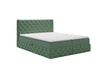 Boxspringbett mit Bettkasten 180x200 Canolo Grün
