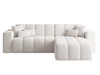 Ecksofa L-Form Rechts Nork Creme