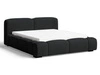 Polsterbett mit Bettkasten und Lattenrost 160x200 Aubi Schwarz