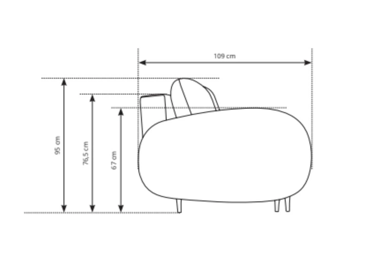 Schlafsofa mit Bettfunktion und Bettkasten Alta Grau