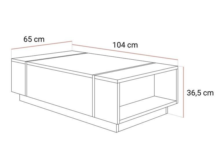 Wohnzimmer-Set im Glamour-Stil Lunelie Kaschmir