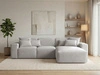 Ecksofa L-Form Rechts Moderne Ecksofa Leni Grau
