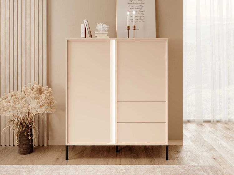 Wohnzimmer-Set Dego Beige