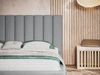Polsterbett mit Bettkasten und Lattenrost 180x200 Sesto Beige