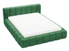 Polsterbett mit Bettkasten und Lattenrost 180x200 Ibiza Grün