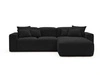 Ecksofa L-Form Rechts Moderne Ecksofa Leni Schwarz