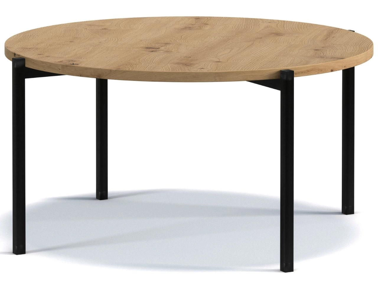 Runder Couchtisch Sevilla 84 cm Braun