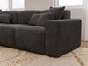 Ecksofa L-Form Links Moderne Ecksofa Leni Schwarz