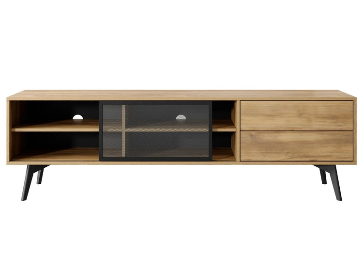 Wohnzimmerset Soil Barock Eiche, Schwarz