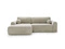 Hellbeige \ Samt \ Links