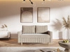 Schlafsofa mit Bettfunktion und Bettkasten Castelo Beige