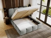 Polsterbett mit Bettkasten und Lattenrost 120x200 Galli Grau