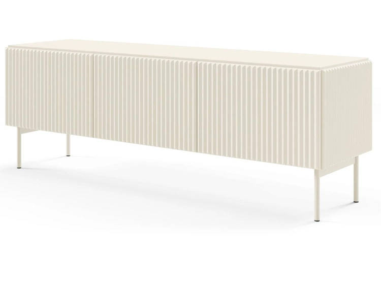 TV-Lowboard mit drei Türen Qualita Kaschmir